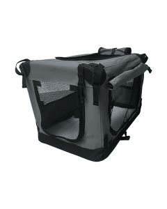 Topmast Soft Dog Crate - Premium Series - Anthracite - Foldable