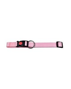 Topmast Hondenhalsband - Met Wienerlock Kliksluiting - Nylon - Roze