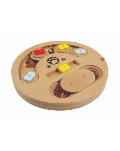 Honden Intelligentiespeelgoed Hout IQ-6   23cm