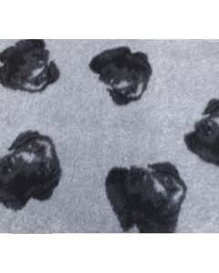 Vet Bed Labrador Black  - Head - Non Slip