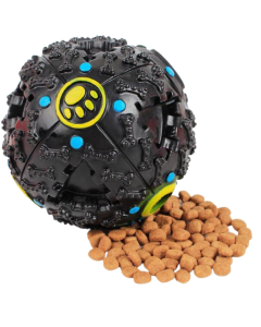 Snackbal - Trainings Bal - 12 cm - Zwart