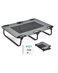 Topmast Hondenstretcher Outdoor - Maat S - Antraciet - Luchtdoorlatend -  89 x 61 cm