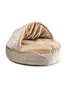 Topmast Dierenmand Cottage - Zacht Fleece - Beige - 65 x 65 cm