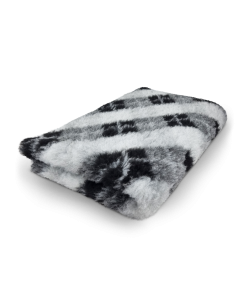 Vet Bed Diamond Ruit- Zwart Grijs Wit - latex anti-slip.1494-1