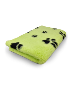 Vet Bed - Limegroen met Zwarte Pootjes - Antislip Hondenmat