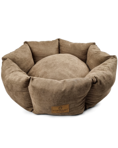 Topmast Dierenmand ComfyNest - 62 cm - Lichtbruin - Polyester Velours