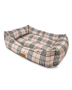 Topmast Dänish Hondenmand - Tartan Beige