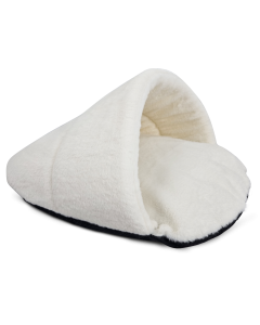 Topmast Pluche Sleeper Slaapmand - Wit - Kattenmand