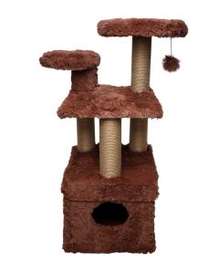 Topmast Krabpaal Fluffy Langhaar - Isola - Bruin