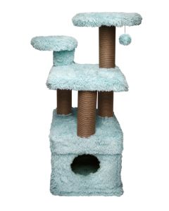 Topmast Krabpaal Fluffy Langhaar - Isola - Lichtblauw