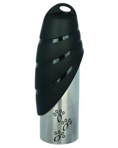 Trixie roestvrijstalen fles met drinkbak 750 ML