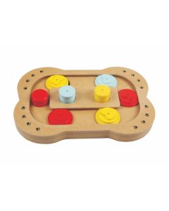 Honden Intelligentiespeelgoed Hout IQ-2   20x29cm