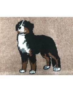 Vet Bed - Brown - Bernese Mountaindog - Non Slip