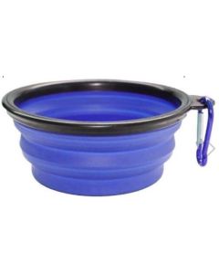 Topmast Travel - Opvouwbare Reiskom - Drinkbak - 350 ML - Blauw