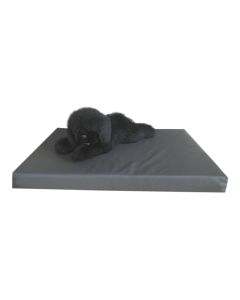 Health mattress for dogs-Leatherlook Antracite