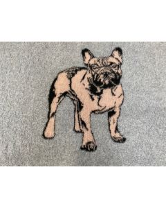 Vet Bed French Bulldog Brown - Non Slip