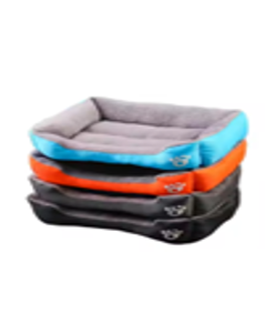 Topmast Hondenkussen Pluche 60 × 45 cm – Zwart