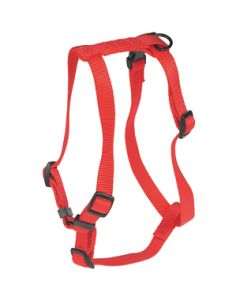Nylon Hondentuig Rood - Verstelbaar