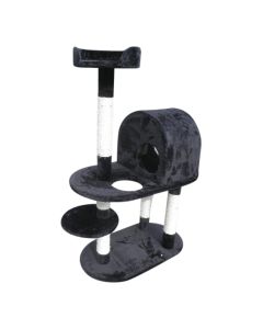 Topmast Krabpaal Fiona - Zwart - 75 x 41 x 124 cm