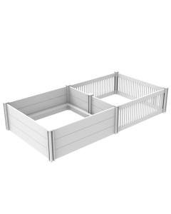 Topmast Werpkist + Uitloopren - Kunststof - Diverse Maten