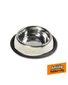 RVS Voerbak-Drinkbak Anti Slip