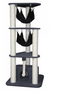 Topmast Heavy Scratching Post - Savannah Grey