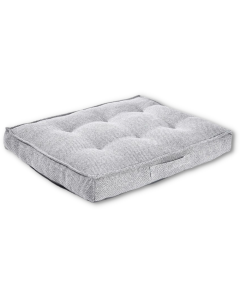 Topmast Dog Cushion Chesterfield - Firm Animal Mattress - Gray - Various Sizes