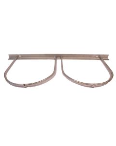 Voeder- & Drinkstel met RVS Bakken 25 cm