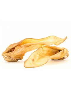 Topmast Runderoren Gedroogd met vlees - 50 - 70 Gram - Zak 100 stuks