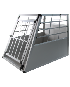 Topmast Car Crate Ellipse - Medium - 69 x 54 x 50 cm - Grey - Aluminum Travel Crate