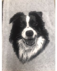 Vet Bed - Border Collie Head - Non Slip