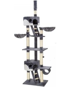 Topmast Krabpaal Dreamer Grijs Wit  45 x 60 x 260 cm