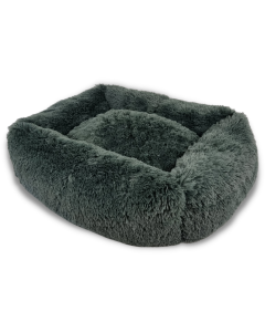 Topmast Fluffy Lounge Serie - Pluche Dierenmand - Antraciet