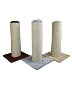 Topmast Krabpaal Big Pole 15cm dik - Grijs - 50 x 50 x 72cm