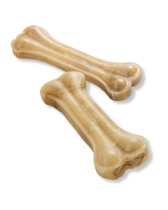 Kauwbotten Hond - Geperst Buffelhuid - Diverse Maten