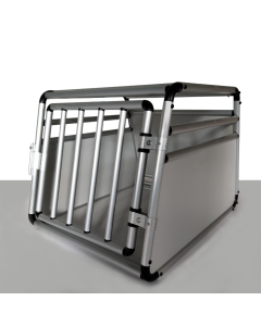 Topmast Autobench Aluminium - Stevige Reisbench - Ronde Buizen - Lichtgrijs