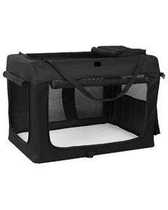 Nylon Hondenbench Topmast Zwart