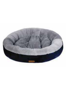 Topmast Comfort Donut - Supersoft Dierenmand - Blauw Grijs