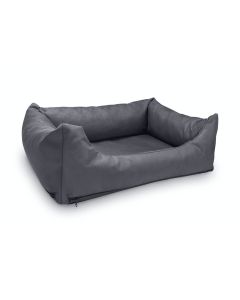 Topmast Dog Sofa - Leatherlook Anthracite