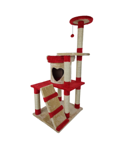 Krabpaal Micko  beige-rood