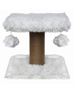Topmast Krabpaal Fluffy Langhaar - Nairobi - Wit