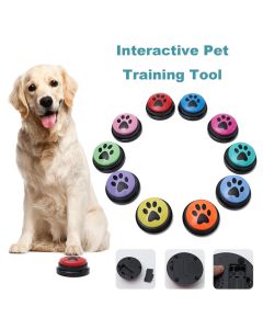 Praatknop hond - Dogbuttons - Honden training - Honden speelgoed - Opneembare knop - 4 stuks - Laat uw huisdier spreken!