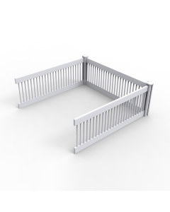 Topmast Werpkist - Uitloopren - Kunststof - Zonder Werpkist - Diverse Maten