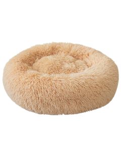 Topmast Fluffy Donut Dierenmand - 65 cm - Camel - M