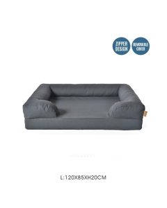 Topmast Hondenbed Antraciet - waterproof - 120 x 85 x 20 cm 