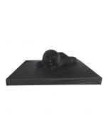 Topmast Dog Bed Grandes - Leatherlook - Black - 106 x 55 cm