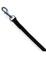 Topmast Hondenriem - Duurzaam Nylon - Sterke Musketonsluiting - Zwart