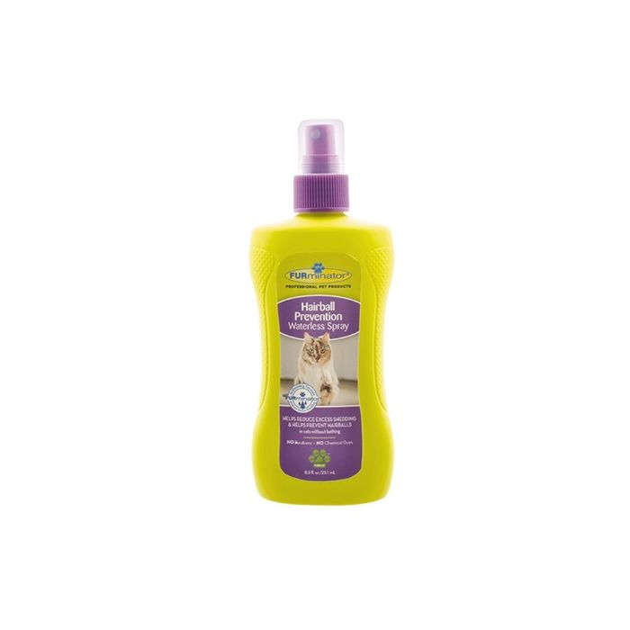 Furminator hairball prevention waterless spray for cats best sale