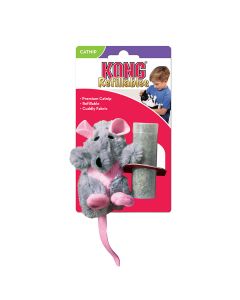 KONG Cat Toy Rat Grijs/Roze