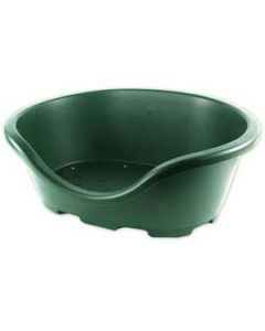 Perla Dog Basket Plastic Green